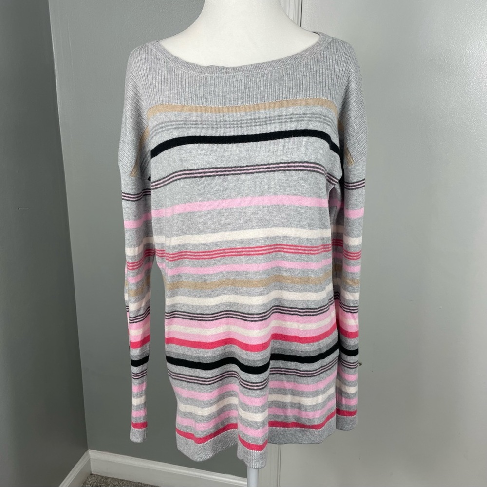 Talbots || Striped Sweater Size M - Picture 1 of 6